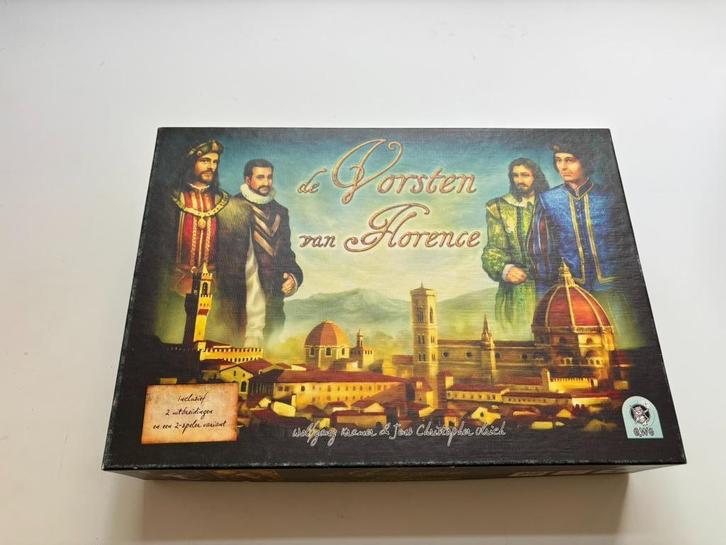 de vorsten van Florence bordspel, Hobby en Vrije tijd, Gezelschapsspellen | Bordspellen, Zo goed als nieuw, Een of twee spelers