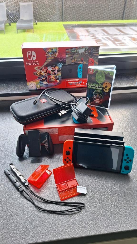 Nintendo Switch MarioKart 8 Deluxe, Games en Spelcomputers, Games | Nintendo Switch, Zo goed als nieuw, Ophalen