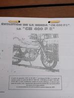 HONDA 400 Four Revue Technique, Ophalen, Gelezen, Merk of Model