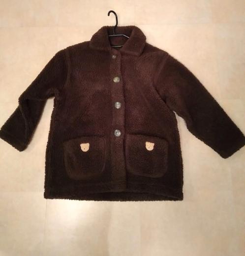 Teddy jas en fleece vest MT 134, 20 euro voor 2 stuks, Enfants & Bébés, Vêtements enfant | Taille 134, Comme neuf, Fille, Manteau