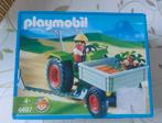 NIEUW Playmobil 4497 tractor en boerenkist, Ophalen of Verzenden, Nieuw