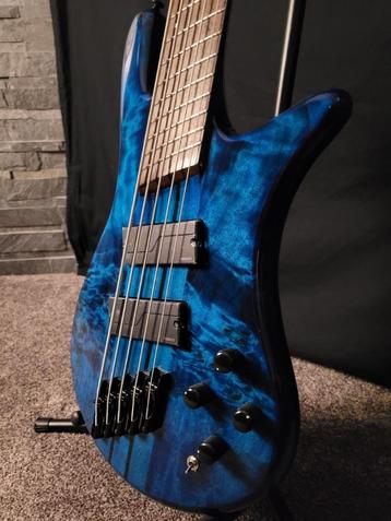 SPECTOR NS DIMENSION 5 DARK-BLUE, Enlèvement, Comme neuf, Électrique, 5 cordes