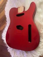 Telecaster body” Metallic ( candy apple red) red elzen nieuw, Envoi, Neuf