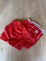 Adidas Vintage 80s Glanz Running Sprinter Shorts Rood Wit D4, Kleding | Dames, Ophalen of Verzenden, Zo goed als nieuw, Rood