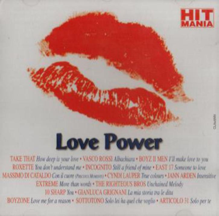 CD - Love Power - CYNDI LAUPER /ROXETTE /EXTREME/EAST 17, Cd's en Dvd's, Cd's | Verzamelalbums, Ophalen of Verzenden