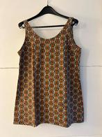 Multicolor mouwloze top met retroprint, Enlèvement ou Envoi, Comme neuf, Taille 38/40 (M), Sans manches