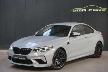 BMW M2 Competition Coupe DKG-Nav-Leder-PDC-Garantie beschikbaar voor biedingen