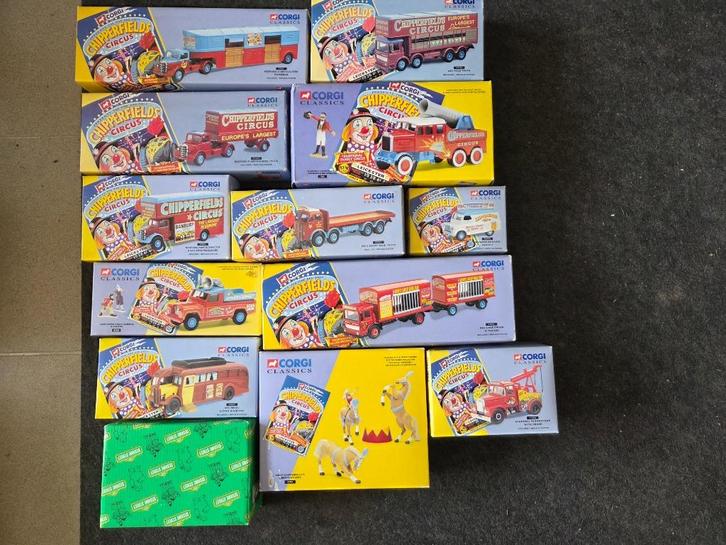 Corgi - Chipperfield -  deel 2, Hobby en Vrije tijd, Modelauto's | 1:50, Nieuw, Bus of Vrachtwagen, Corgi, Verzenden