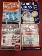 Quatre catalogues pièces et billets, Timbres & Monnaies, Monnaies & Billets de banque | Accessoires, Enlèvement ou Envoi