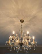 Lustre antique Maria Theresia, lampe suspendue verre cristal, Enlèvement ou Envoi