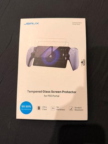 2 protecteurs d'écran en verre trempé pour PS5 Portal, Enlèvement ou Envoi, Comme neuf, PlayStation 5