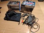 Playstation 2 slim + 20 spelletjes, Games en Spelcomputers, Ophalen, Gebruikt, Slim