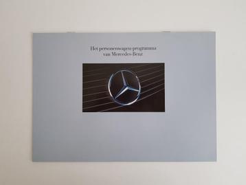 Brochure sur les voitures particulières Mercedes-Benz - 08/1