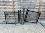 Dubbele poort met sleutel en slot, Tuin en Terras, Ophalen, Gebruikt