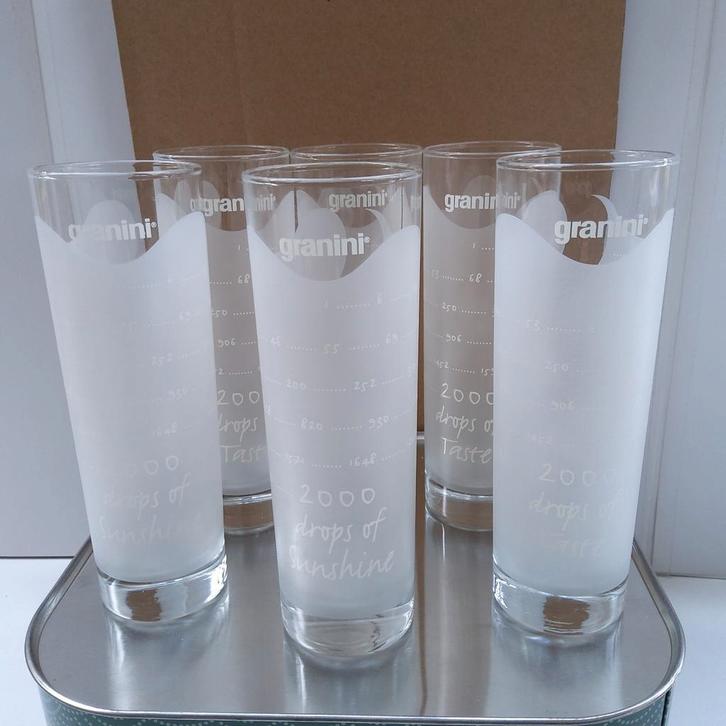 6 longdrinkglazen.  Perfecte staat., Verzamelen, Glas en Drinkglazen, Zo goed als nieuw, Ophalen of Verzenden