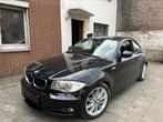 BMW 1-serie Coupepakket M 2010 118D E82, Auto's, BMW, 1 Reeks, Zwart, Zwart, Leder