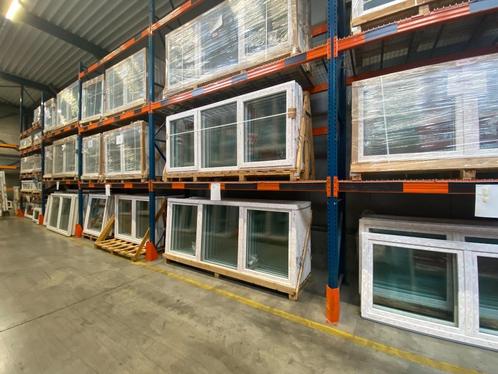 stockverkoop pvc raam, maatwerk pvc deur, ramen, deuren,, Doe-het-zelf en Bouw, Deuren en Vliegenramen, Nieuw, Buitendeur, Glas