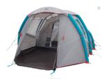 Tente gonflable Décathlon -  Air Seconds 4.1 - 4 Personnes -, Caravanes & Camping, Tentes, Comme neuf, Jusqu'à 4
