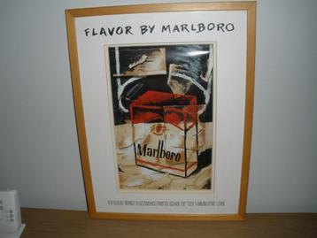 Marlboro reclame in kader  beschikbaar voor biedingen