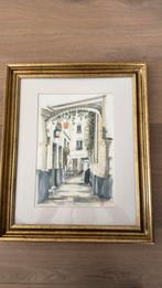 Vlaaikensgang Antwerpen, Antiek en Kunst, Kunst | Etsen en Gravures, Ophalen
