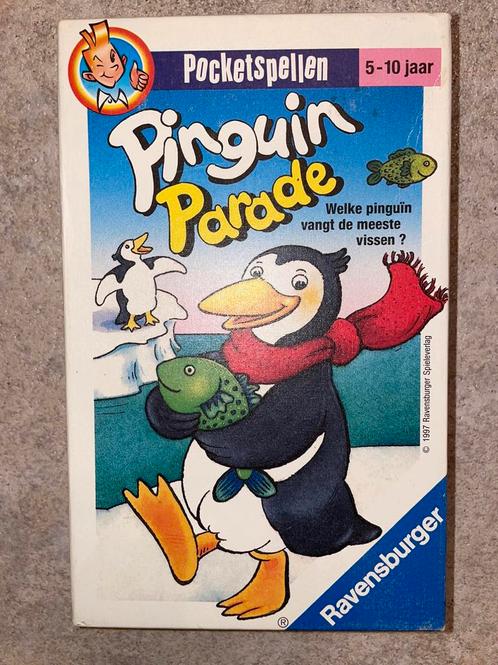 Gezelschapsspel ‘Pinguin Parade’ Ravensburger, Hobby en Vrije tijd, Gezelschapsspellen | Bordspellen, Zo goed als nieuw, Ophalen of Verzenden