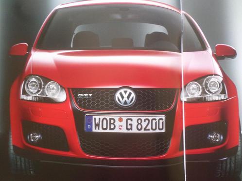 Volkswagen VW Golf GTI 2004 Brochure, Boeken, Auto's | Folders en Tijdschriften, Volkswagen, Verzenden