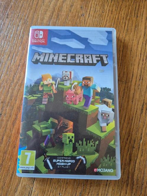 Jeu "Minecraft", Games en Spelcomputers, Games | Nintendo Switch, Zo goed als nieuw, Overige genres, 3 spelers of meer, Vanaf 7 jaar