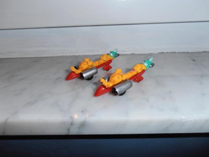 Figurines "Super Girafes" – KINDER/FERRERO (2000), Collections, Œufs à surprise, Comme neuf, Figurines en plastique dur, Enlèvement ou Envoi