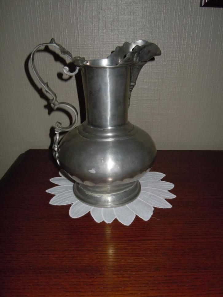 Tinnen kan., Antiek en Kunst, Antiek | Tin, Ophalen of Verzenden