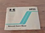 Kawasaki AR50 Gebruikershandleiding, Fietsen en Brommers, Ophalen of Verzenden, Gebruikt