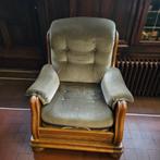 1-zit zetel, Ophalen, Gebruikt, Eenpersoons, Hout