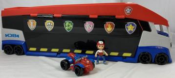 Paw Patrol Paw Patroller truck 70x15cm + Ryder figuur & quad beschikbaar voor biedingen