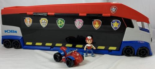 Paw Patrol Paw Patroller truck 70x15cm + Ryder figuur & quad, Kinderen en Baby's, Speelgoed | Actiefiguren, Zo goed als nieuw