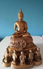 Statue de Bouddha en alliage de bronze doré, XXIe siècle, Maison & Meubles, Accessoires pour la Maison | Statues de Bouddha, Utilisé