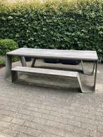 Extremis hopper 240 cm iroko hout tuintafel, Tuin en Terras, Picknicktafels, Ophalen, Zo goed als nieuw, Rechthoekig, Hout