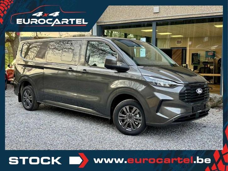 Ford Transit Custom 2.0 TDCi 170CV AUTO DOUBLE CABINE | 4115, Auto's, Bestelwagens en Lichte vracht, Bedrijf, Te koop, ABS, Achteruitrijcamera