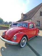 VW coccinelle 1300 année1970 contrôle + garantie, Autos, Rouge, Achat, Entreprise, Boîte manuelle