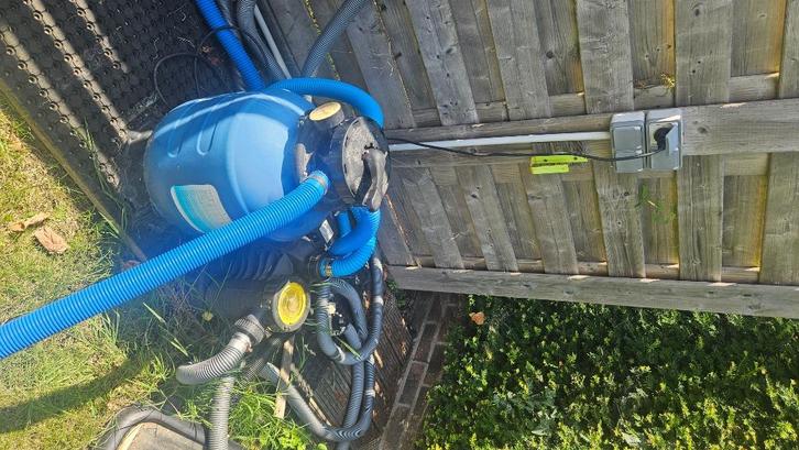 Filterpomp AQ 330 Plus 6 met glasparels, Tuin en Terras, Zwembad-toebehoren, Gebruikt, Filter, Ophalen