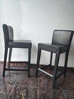 Chaise bistrot haute en cuire, Maison & Meubles, Comme neuf, Enlèvement ou Envoi