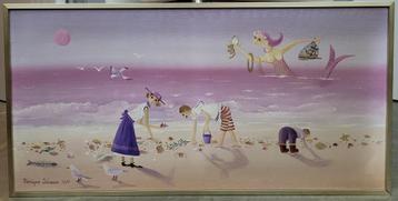 Monique SCHAAR, schelpjes rapen beschikbaar voor biedingen