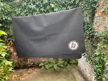 Drumtapijt DRUMnBASE zwart rubber 185 x 141 cm. Opvouwbaar ! beschikbaar voor biedingen