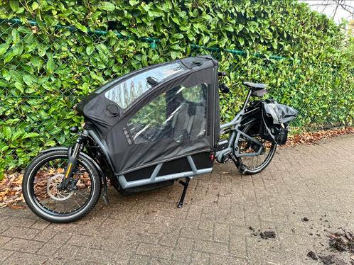 Riese&muller hs load75 rohloff, Fietsen en Brommers, Fietsen | Bakfietsen, Gebruikt, Overige merken, 3 kinderen, Elektrisch, Huif