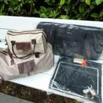bagage-, reis-tassen - zakken ; toilettas -NIEUWSTAAT, Handtassen en Accessoires, Verzenden, Zo goed als nieuw, Zwart