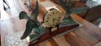 art deco beeld zee meeuwen en horloge, Ophalen