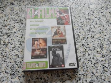 nr.1242 - Dvd: vier topfilms - sealed beschikbaar voor biedingen