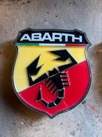 Enseigne lumineuse abarth 44cm, Enlèvement ou Envoi