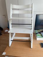 Trip trap Stokke Wit, Kinderen en Baby's, Kinderstoelen, Ophalen, Zo goed als nieuw, Meegroeistoel, Aanschuifbaar
