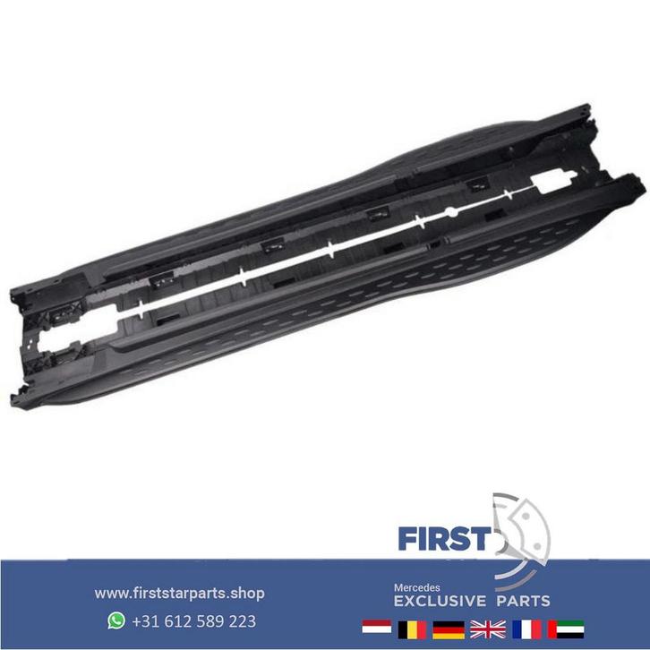 W254 C254 GLC AMG ZIJSKIRT TREEPLANKEN ZWART LINKS RECHTS DO, Auto-onderdelen, Carrosserie, Bumper, Mercedes-Benz, Gebruikt, Ophalen of Verzenden