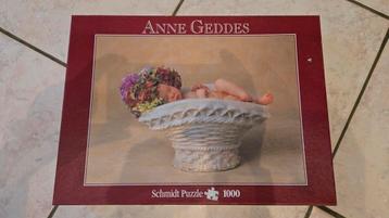 Anne Geddes puzzel van 1000 stukjes beschikbaar voor biedingen
