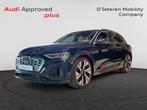 Audi Q8 e-tron Q8 e-Tron 106 kWh 55 Quattro S line, Auto's, Audi, Automaat, Zwart, Elektrisch, SUV of Terreinwagen